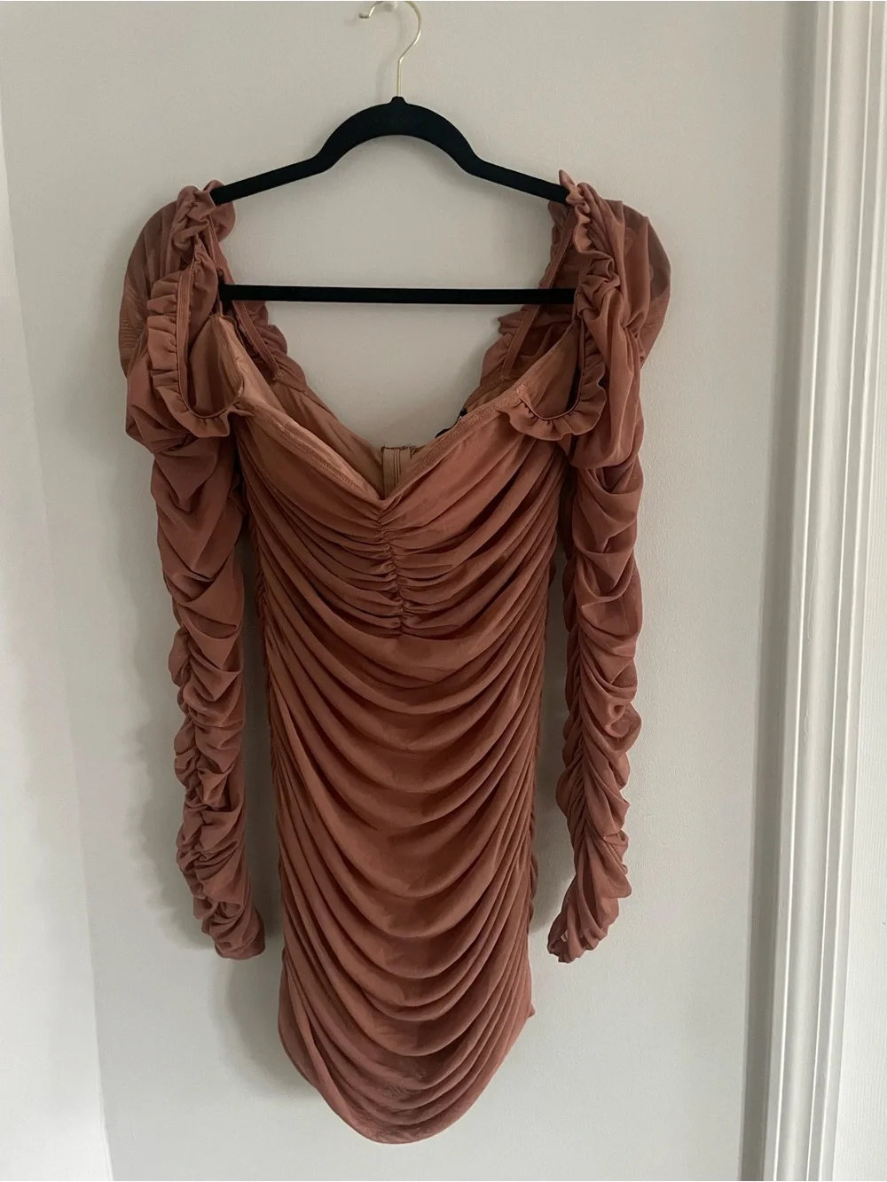 Mariah Ruched Mini Dress - Picture 4 of 6